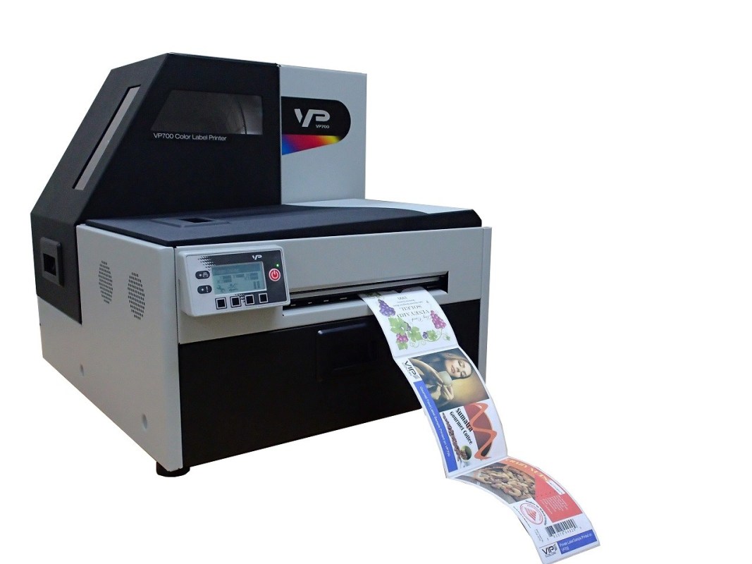 La nouvelle VP 700 : l’imprimante à étiquettes en couleur révolutionnaire !